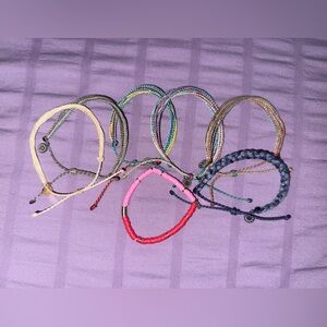 Bundle of Pura vida bracelets